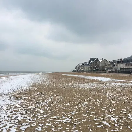 Souplex 50M De La Plage Et Des Commerces Houlgate Buitenkant foto